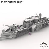 Tabletop Terrain Ship Dwarf Steam Ship