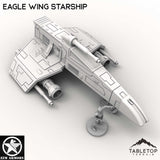 Tabletop Terrain Ship Eagle Wing Starship