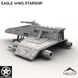 Tabletop Terrain Ship Eagle Wing Starship