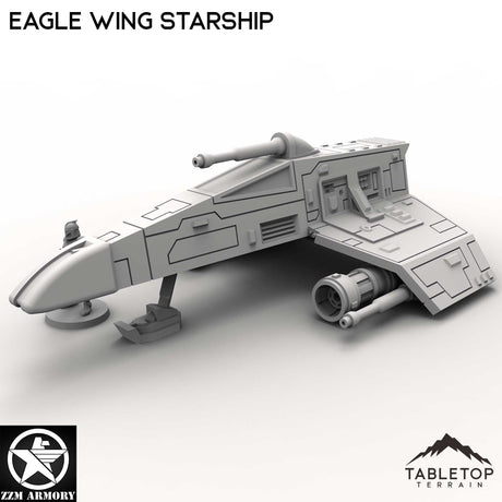 Tabletop Terrain Ship Eagle Wing Starship