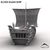 Tabletop Terrain Ship Elven Swan Ship