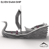 Tabletop Terrain Ship Elven Swan Ship