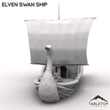 Tabletop Terrain Ship Elven Swan Ship
