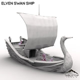 Tabletop Terrain Ship Elven Swan Ship
