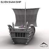 Tabletop Terrain Ship Elven Swan Ship