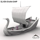 Tabletop Terrain Ship Elven Swan Ship