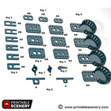 Tabletop Terrain Ship Frigate Mk2 - Pirate Ship