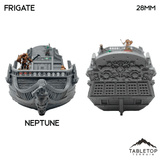 Tabletop Terrain Ship Frigate Mk2 - Pirate Ship