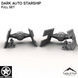 Tabletop Terrain Ship Full Set Dark Auto Starship