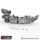 Tabletop Terrain Ship Galleon - Pirate Ship