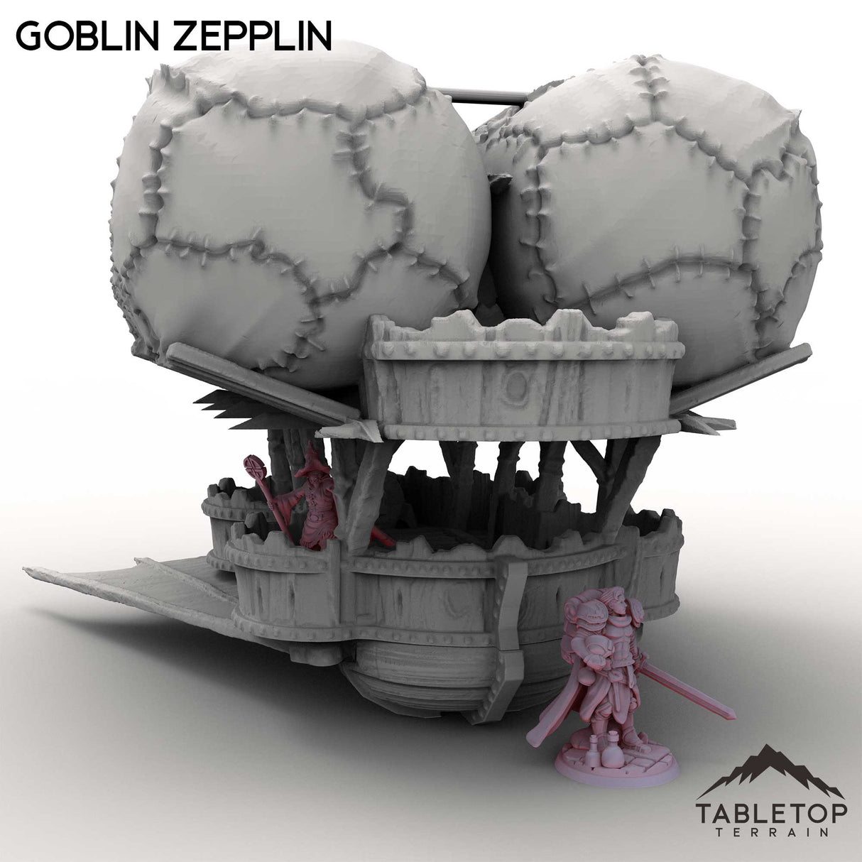Tabletop Terrain Ship Goblin Zepplin
