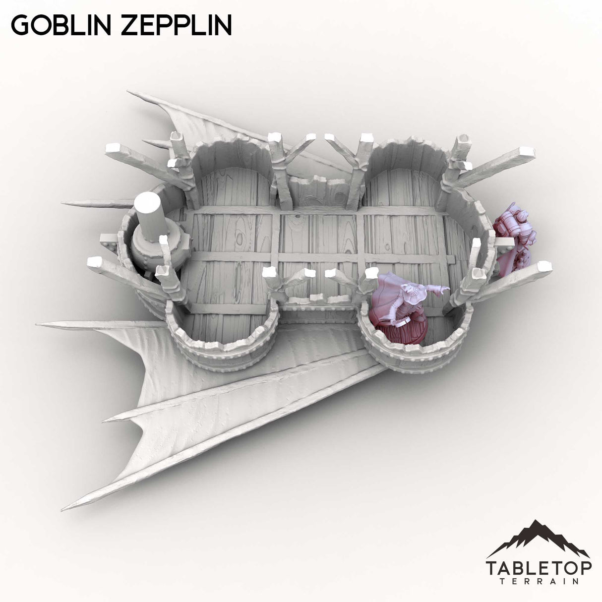 Tabletop Terrain Ship Goblin Zepplin