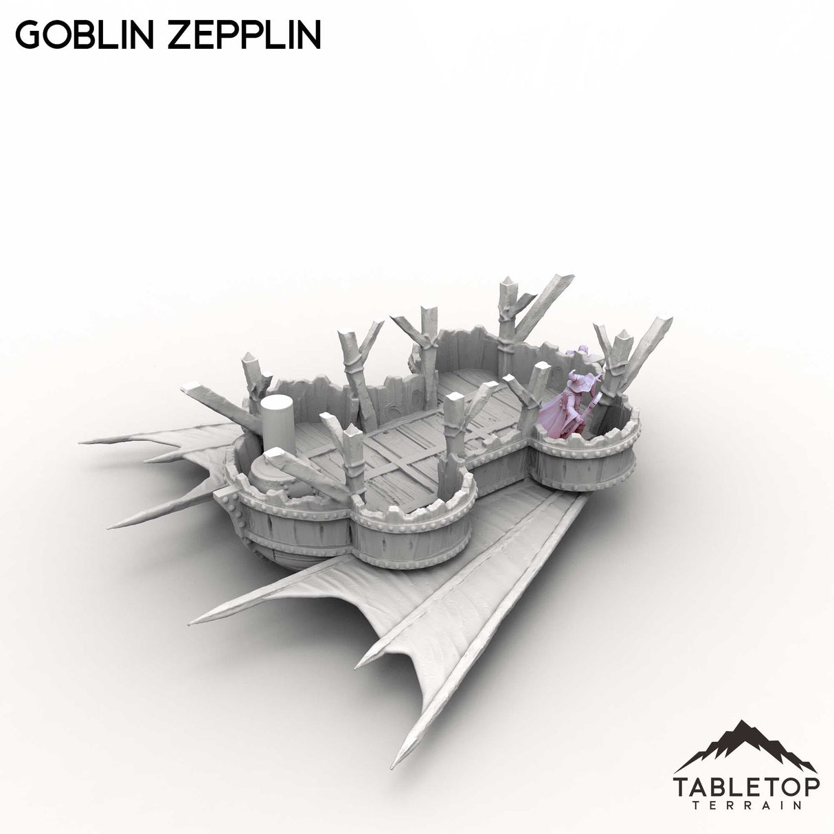 Tabletop Terrain Ship Goblin Zepplin