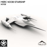 Tabletop Terrain Ship Merc Noob Starship