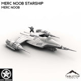 Tabletop Terrain Ship Merc Noob Starship
