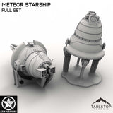 Tabletop Terrain Ship Meteor Starship