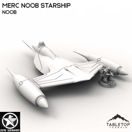 Tabletop Terrain Ship Noob Merc Noob Starship