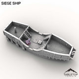 Tabletop Terrain Ship Siege Ship