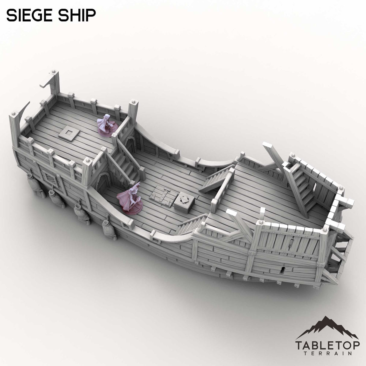 Tabletop Terrain Ship Siege Ship