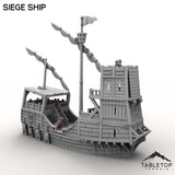 Tabletop Terrain Ship Siege Ship