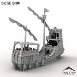 Tabletop Terrain Ship Siege Ship
