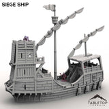 Tabletop Terrain Ship Siege Ship