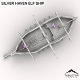 Tabletop Terrain Ship Silver Haven Elf Ship