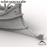 Tabletop Terrain Ship Silver Haven Elf Ship