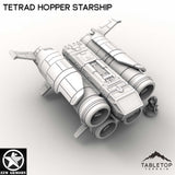 Tabletop Terrain Ship Tetrad Hopper Starship