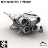 Tabletop Terrain Ship Tetrad Hopper Starship