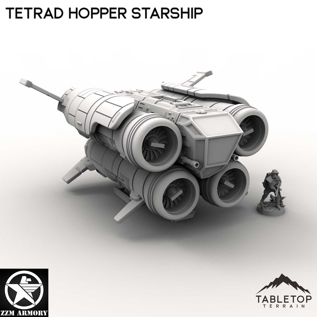 Tabletop Terrain Ship Tetrad Hopper Starship