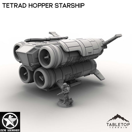 Tabletop Terrain Ship Tetrad Hopper Starship