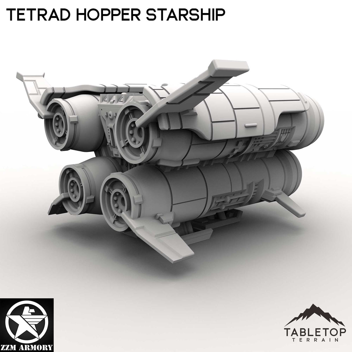 Tabletop Terrain Ship Tetrad Hopper Starship