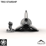 Tabletop Terrain Ship Trio Starship