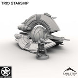 Tabletop Terrain Ship Trio Starship