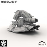 Tabletop Terrain Ship Trio Starship