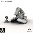 Tabletop Terrain Ship Trio Starship