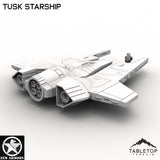 Tabletop Terrain Ship Tusk Starship