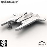 Tabletop Terrain Ship Tusk Starship