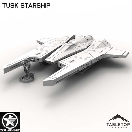 Tabletop Terrain Ship Tusk Starship