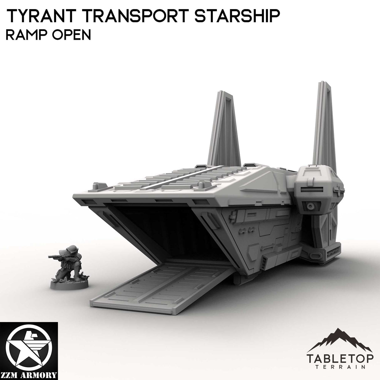 Tabletop Terrain Ship Tyrant Transport Starship