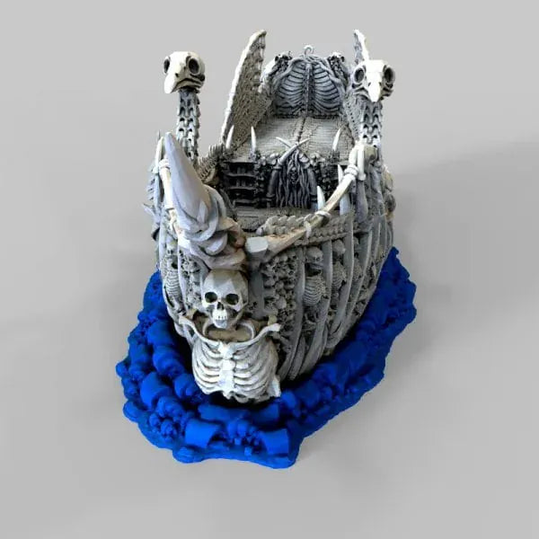 Tabletop Terrain Ship Undead Fluyt - Undead Pirate Ship