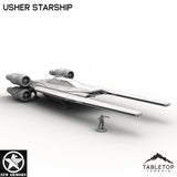 Tabletop Terrain Ship Usher Starship