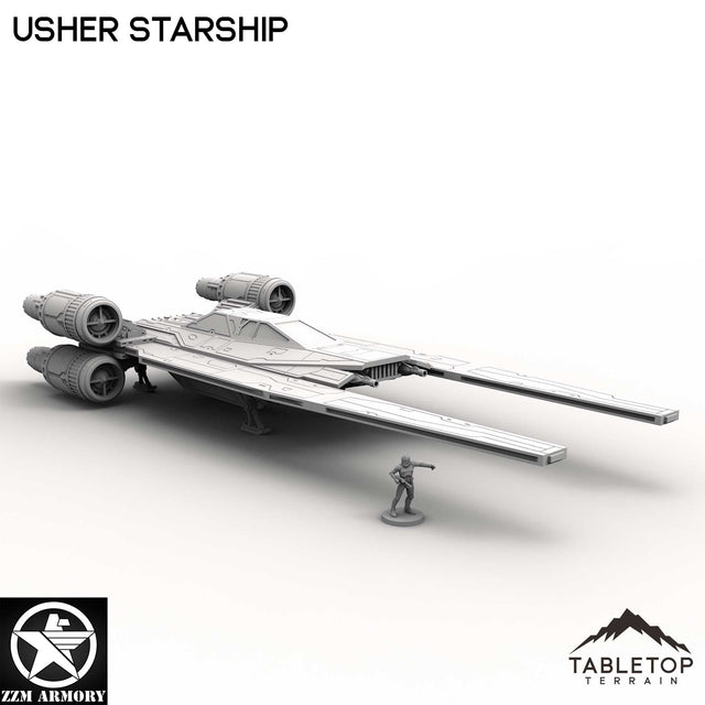 Tabletop Terrain Ship Usher Starship