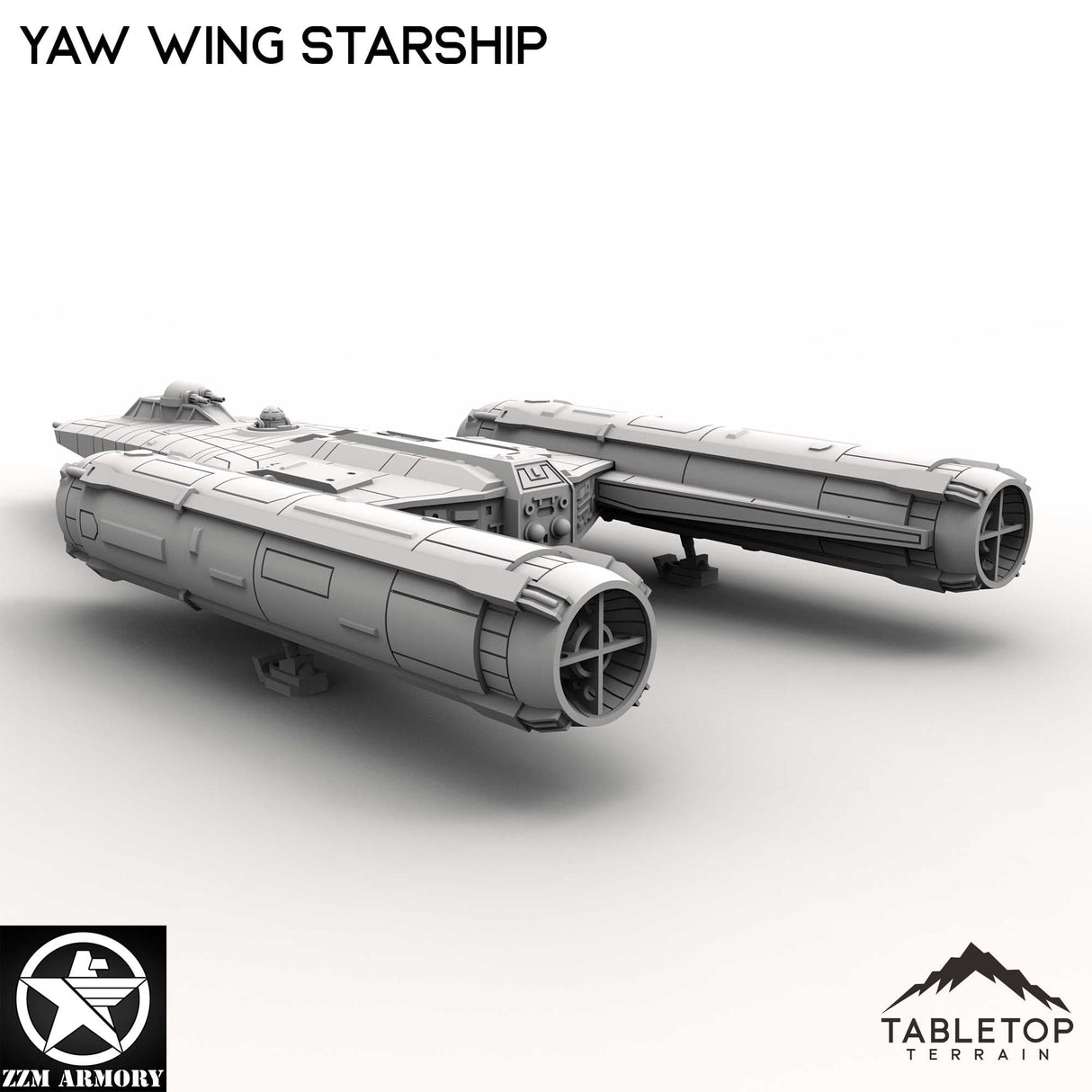 Tabletop Terrain Ship Yaw Wing Starship