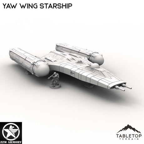 Tabletop Terrain Ship Yaw Wing Starship