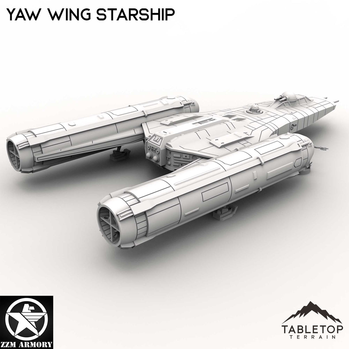 Tabletop Terrain Ship Yaw Wing Starship