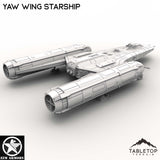 Tabletop Terrain Ship Yaw Wing Starship