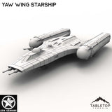 Tabletop Terrain Ship Yaw Wing Starship