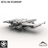 Tabletop Terrain Ship Zeta 98 Starship